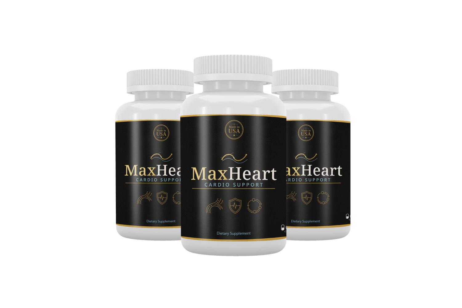 MaxHeart 3 Bottles